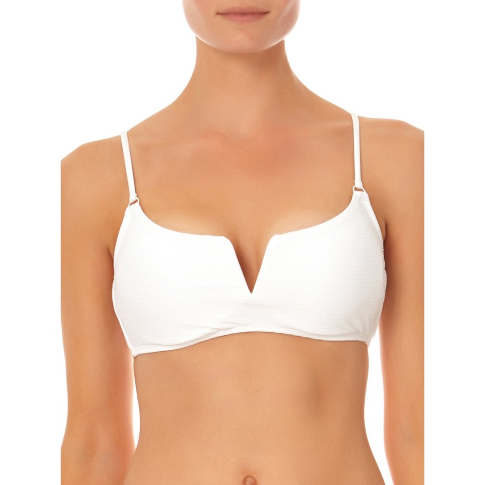 🦚White Bikini Top